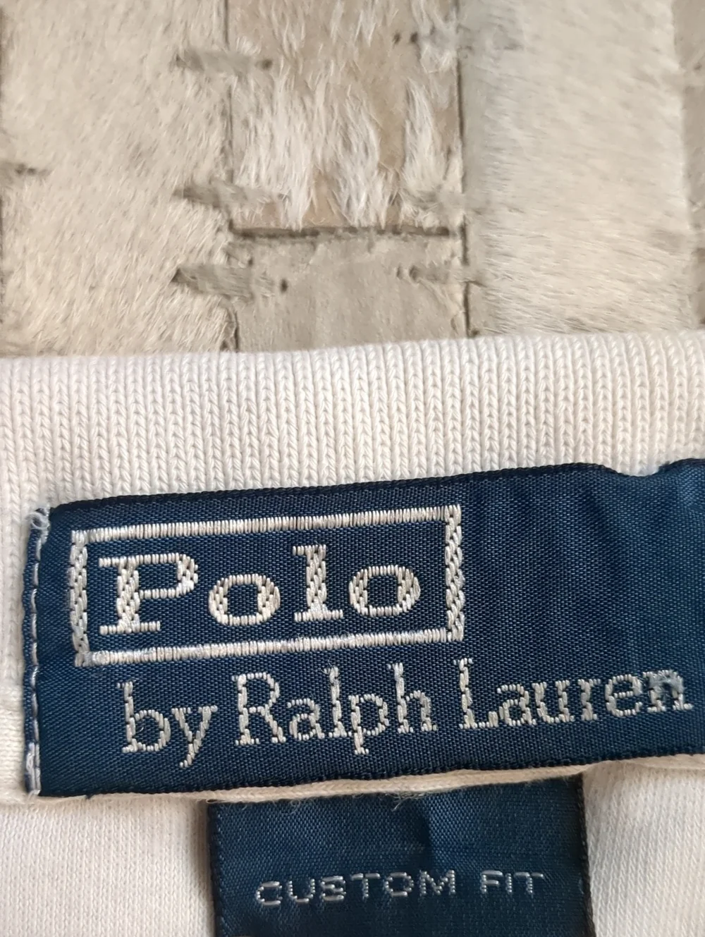 Polo Ralph Lauren Men's XL Vintage 90s 100% Cotton Jersey Striped Polo Shirt